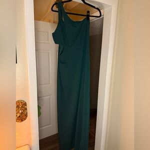 Lulus one shoulder formal dress